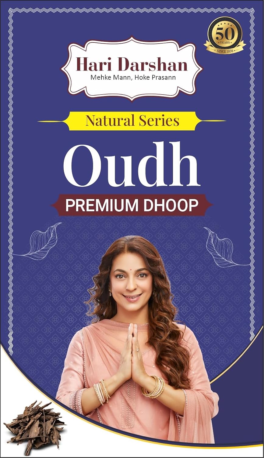 Combo of Premium Dhoop - Oudh, Tulsi, Rose, Sandal - Pack of 4, 100g in Each Pack