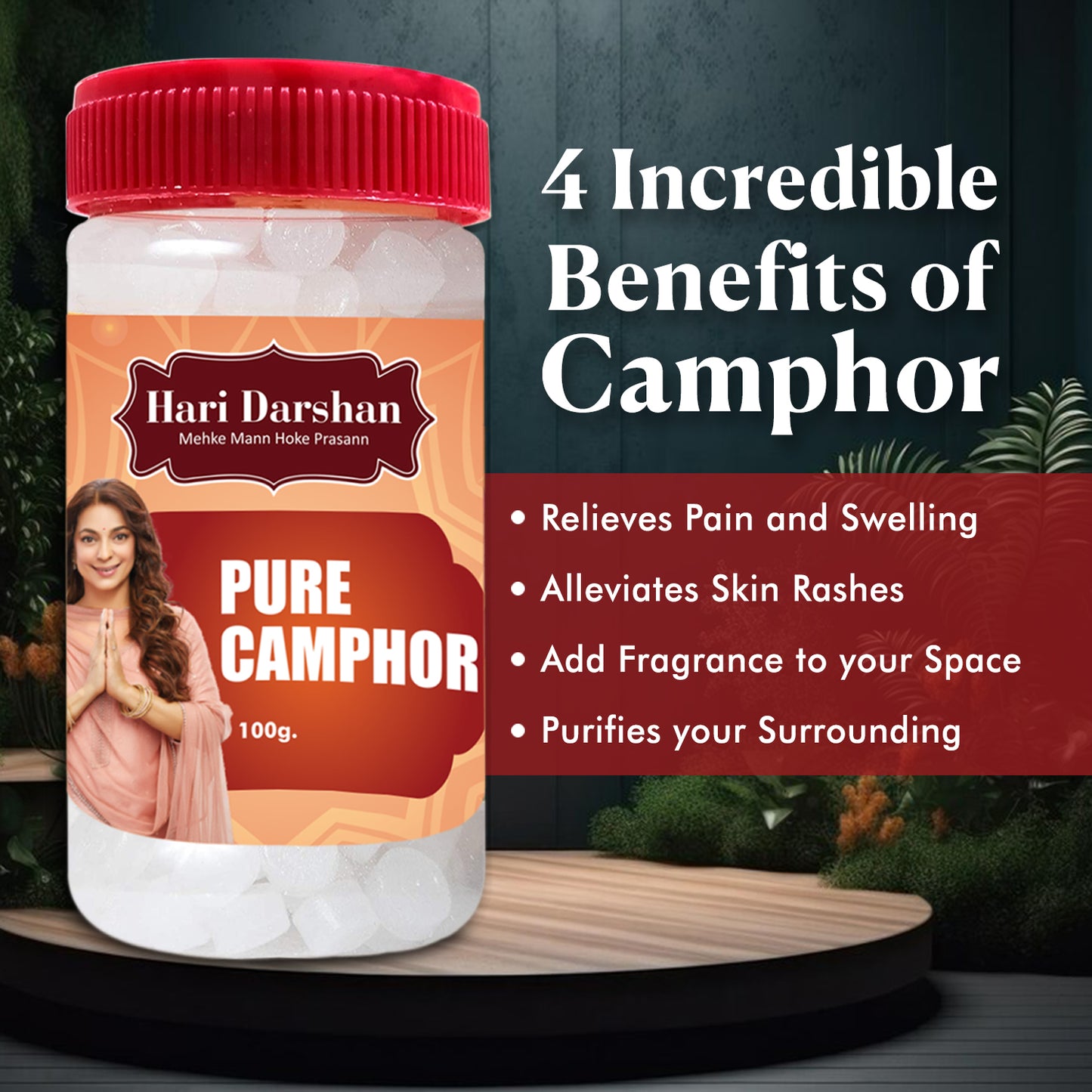 Pure Camphor (Kapoor) - Creates Divine Atmosphere at Home