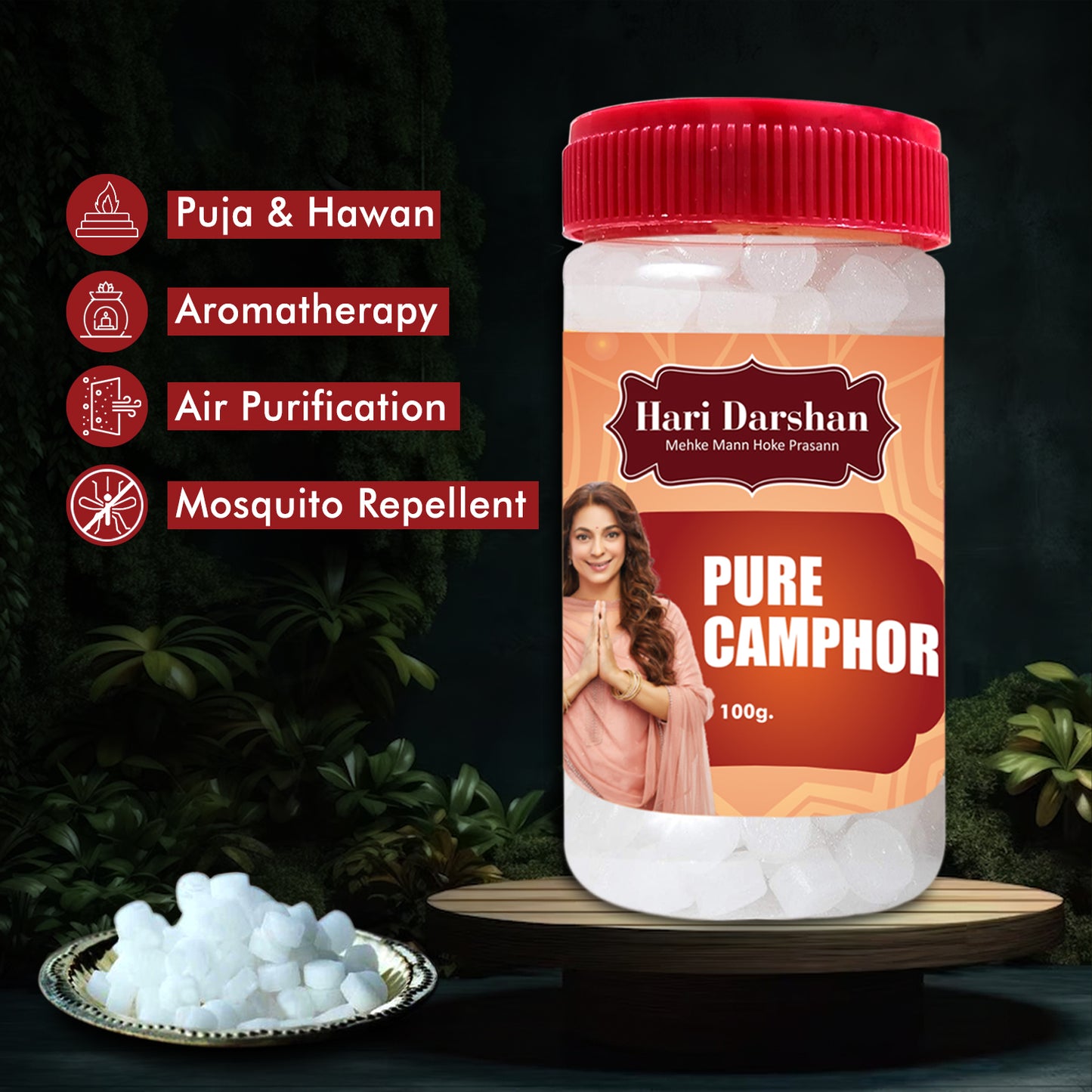 Pure Camphor (Kapoor) - Creates Divine Atmosphere at Home
