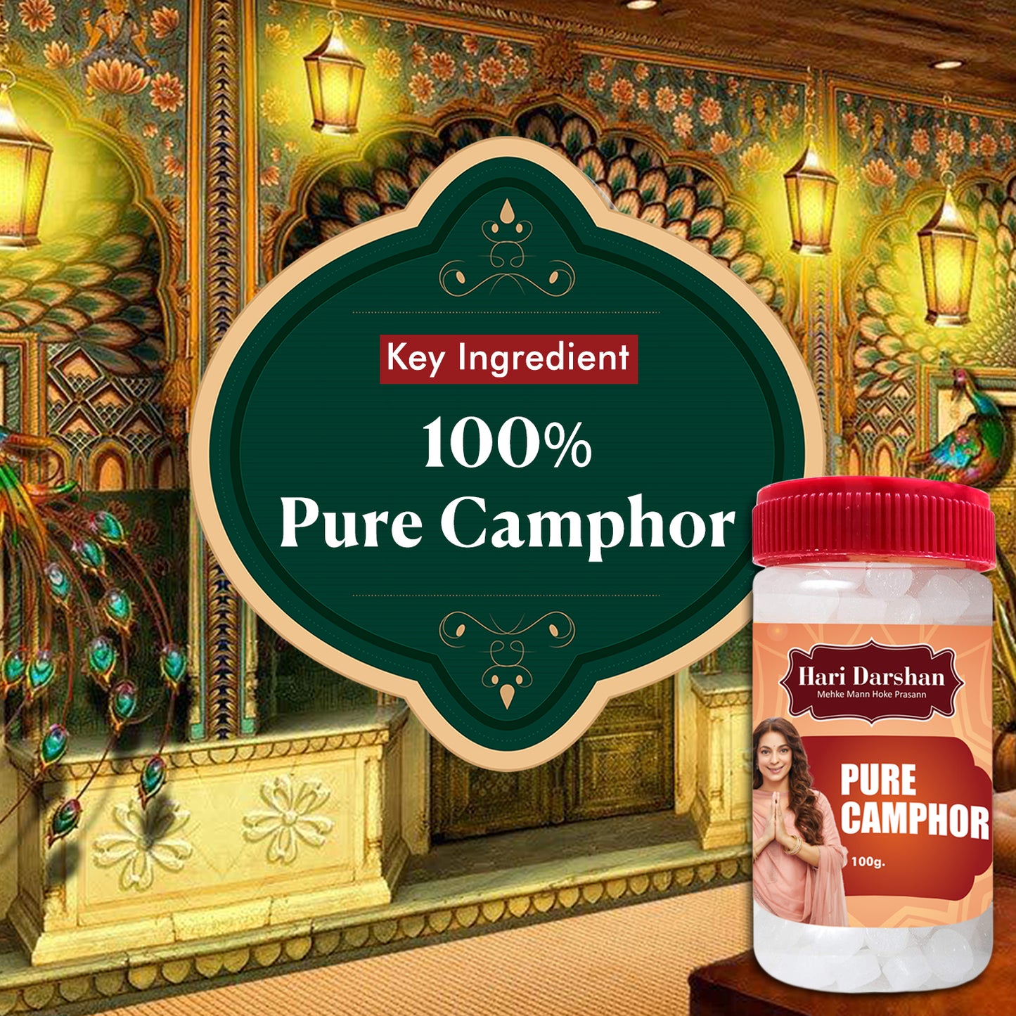 Pure Camphor (Kapoor) - Creates Divine Atmosphere at Home