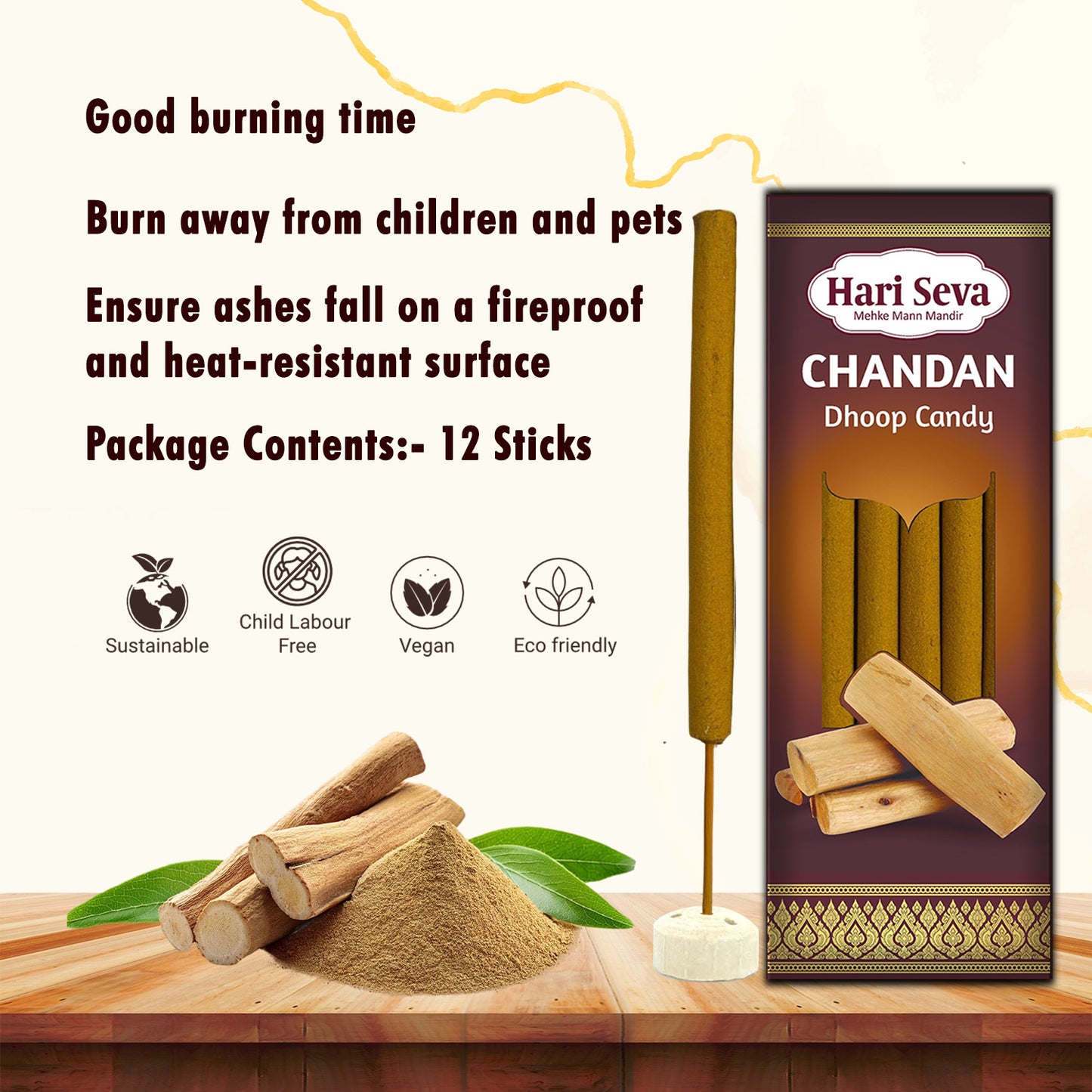 CHANDAN - Candy Dhoop & Agarbatti