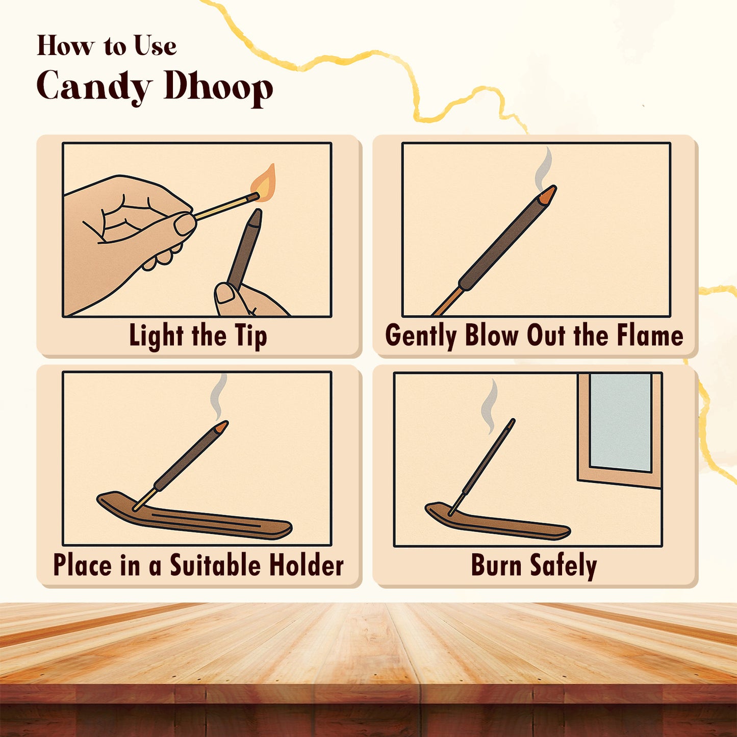 CHANDAN - Candy Dhoop & Agarbatti