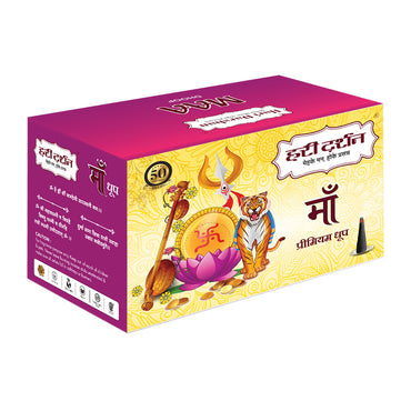 Combo of Maa Premium Dhoop - Maa Saraswati, Maa Lakshmi, Maa Durga Dhoop - Pack of 6