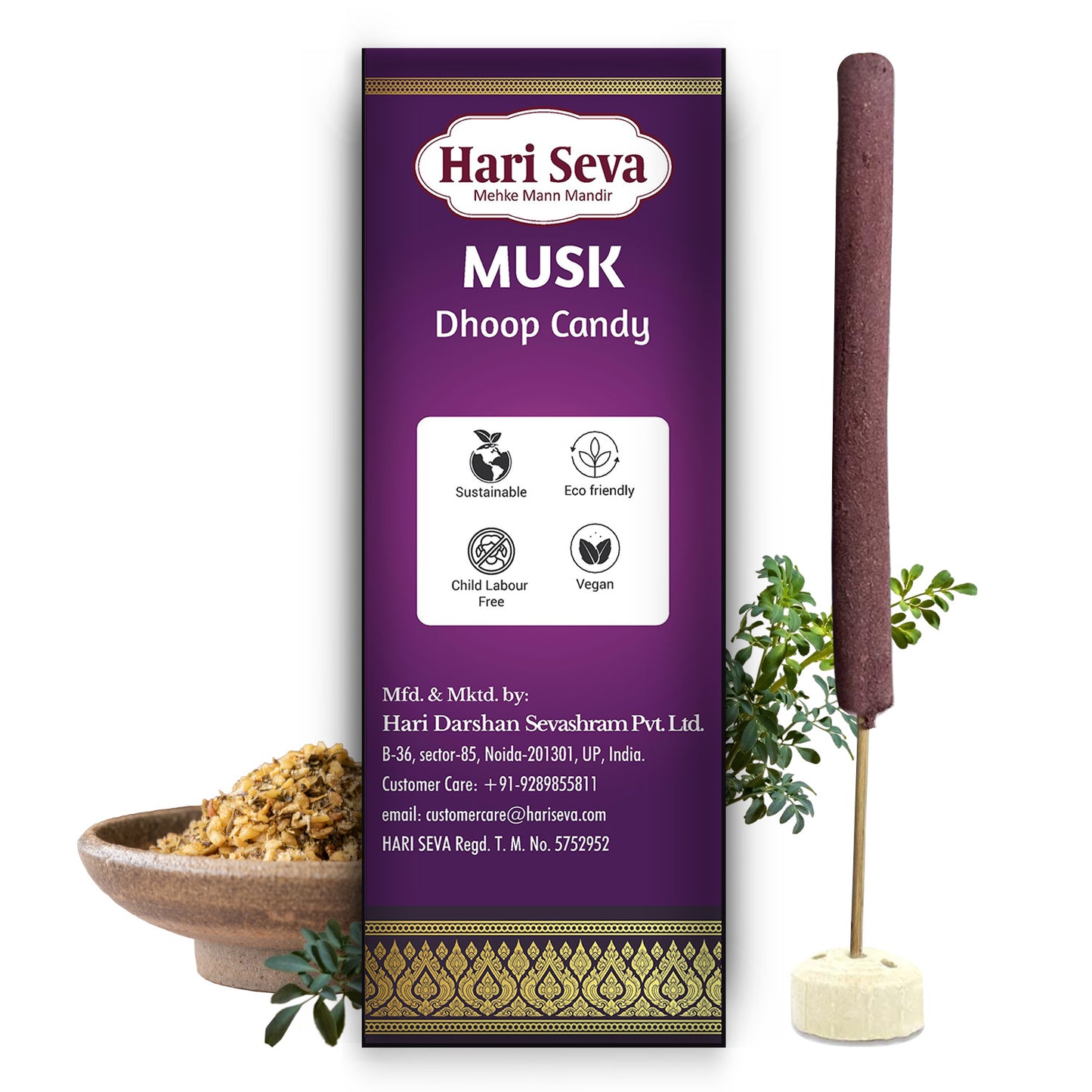 MUSK - Candy Dhoop & Agarbatti