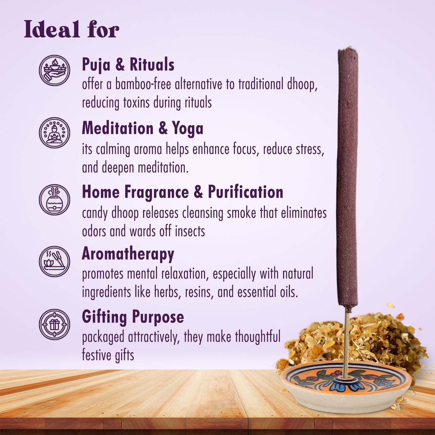 MUSK - Candy Dhoop & Agarbatti