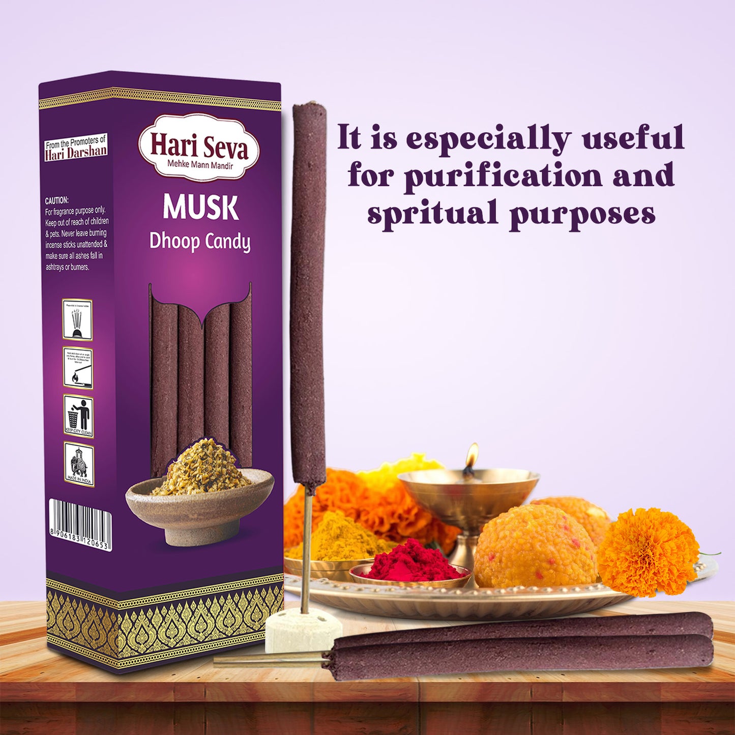 MUSK - Candy Dhoop & Agarbatti