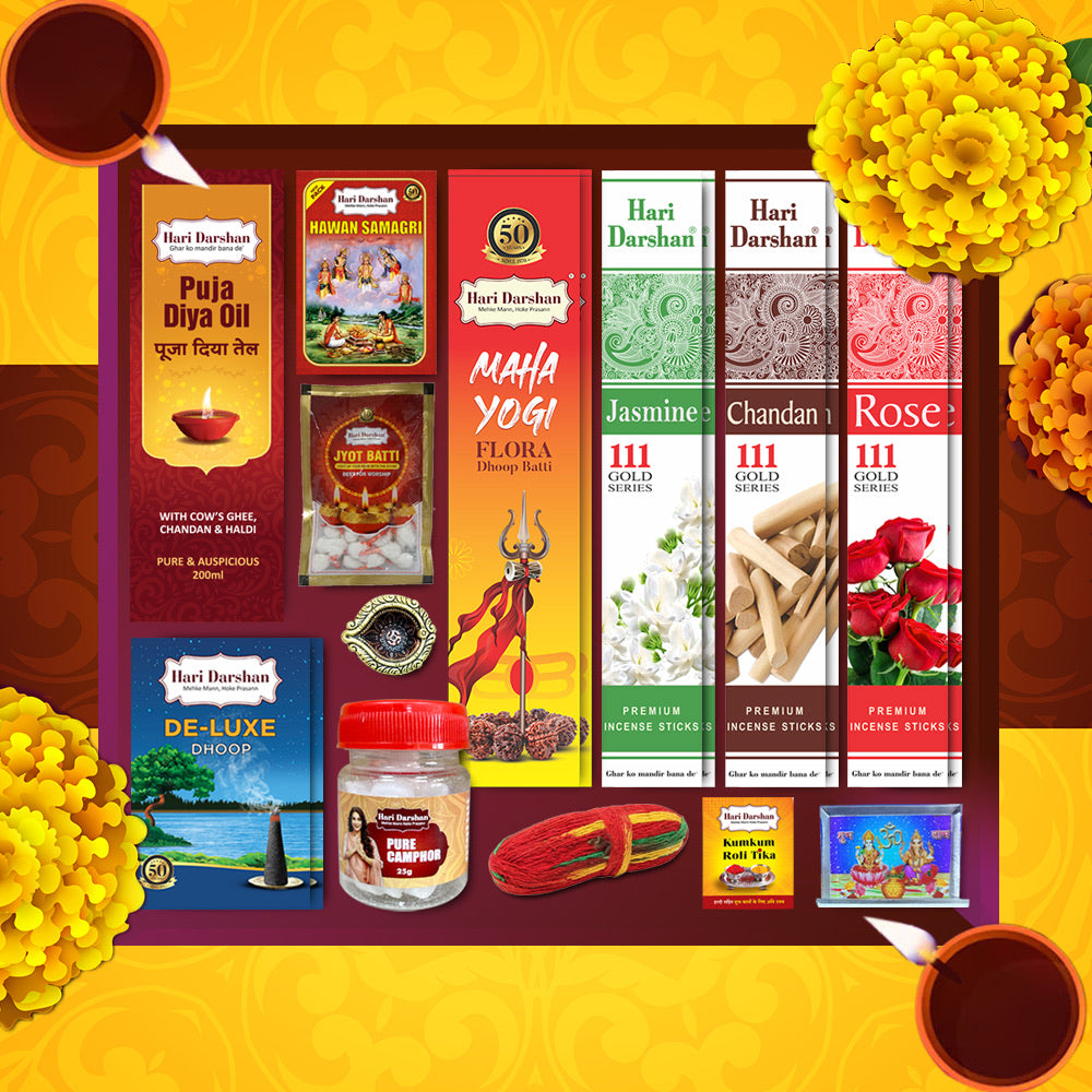 Navratri Puja Collection - Complete Ritual Essentials for Festive Worship