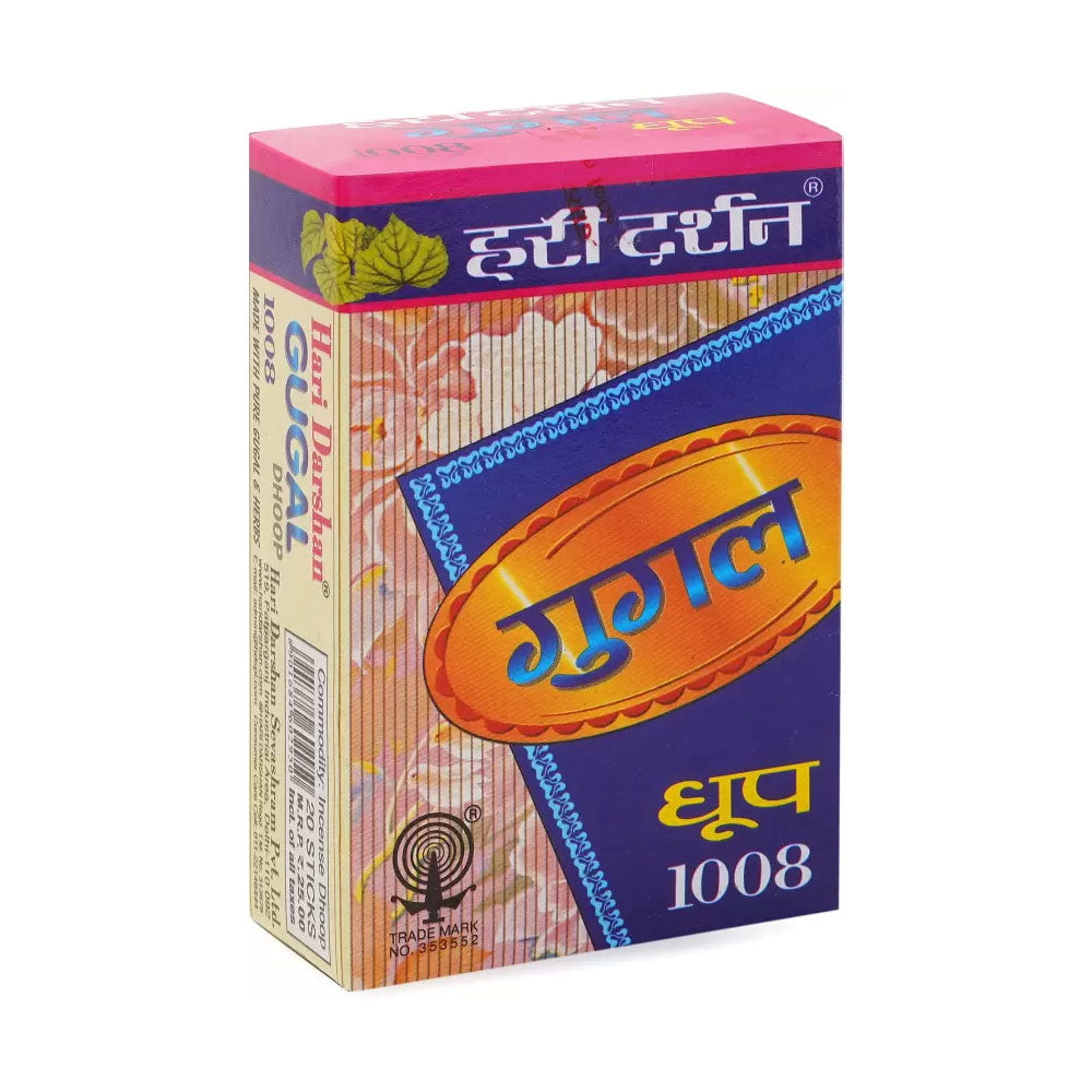 GUGAL 1008 - Wet Dhoop Sticks - 20 sticks in Each Pack