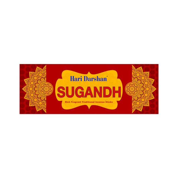 Sugandh Agarbatti, Perfumed Rich Fragrant Traditional Incense sticks - 25g Each - Approx. 20 st Each