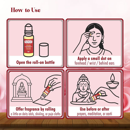 Puja Sugandh Roll-On Perfume - 10ml