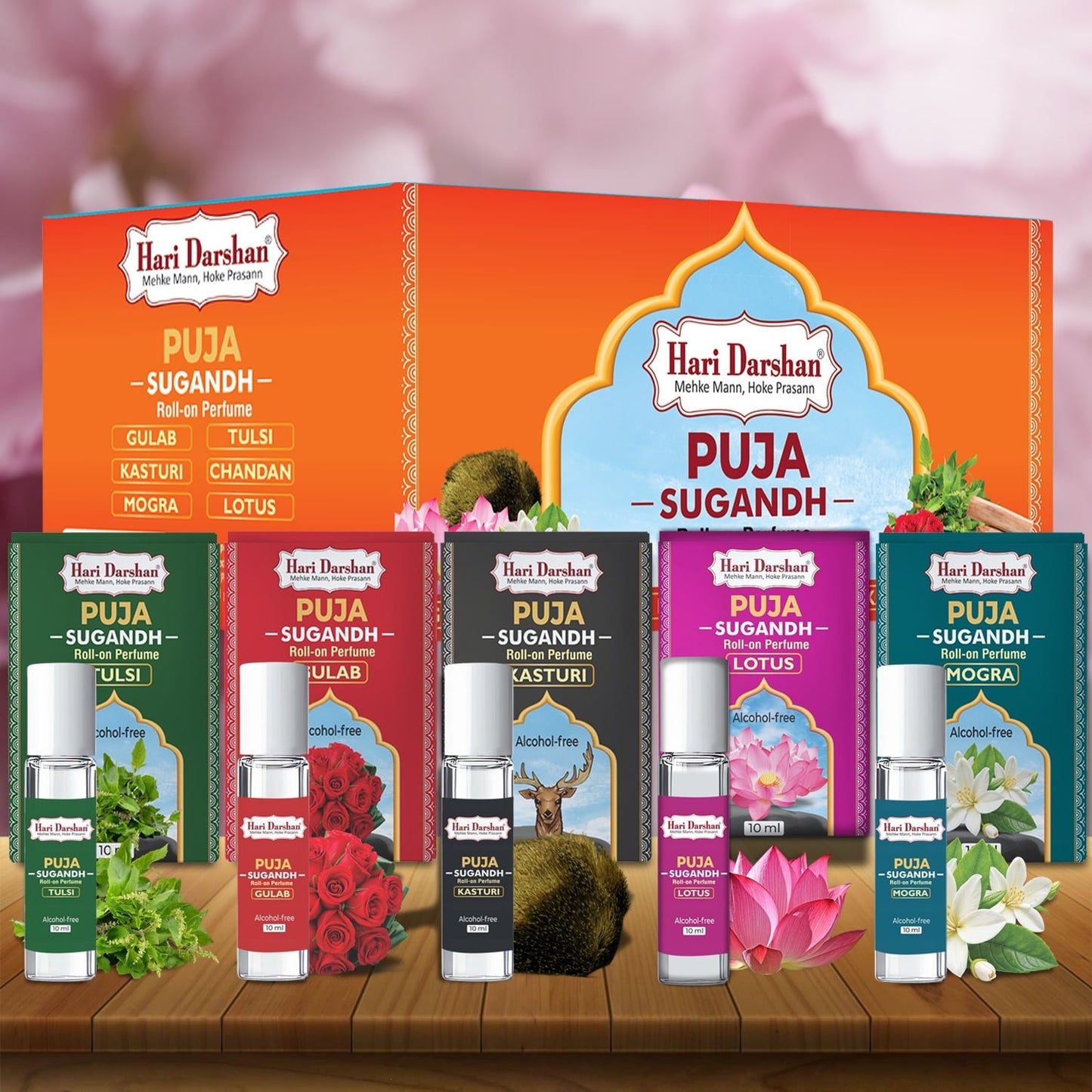 Puja Sugandh Roll-On Perfume - 10ml