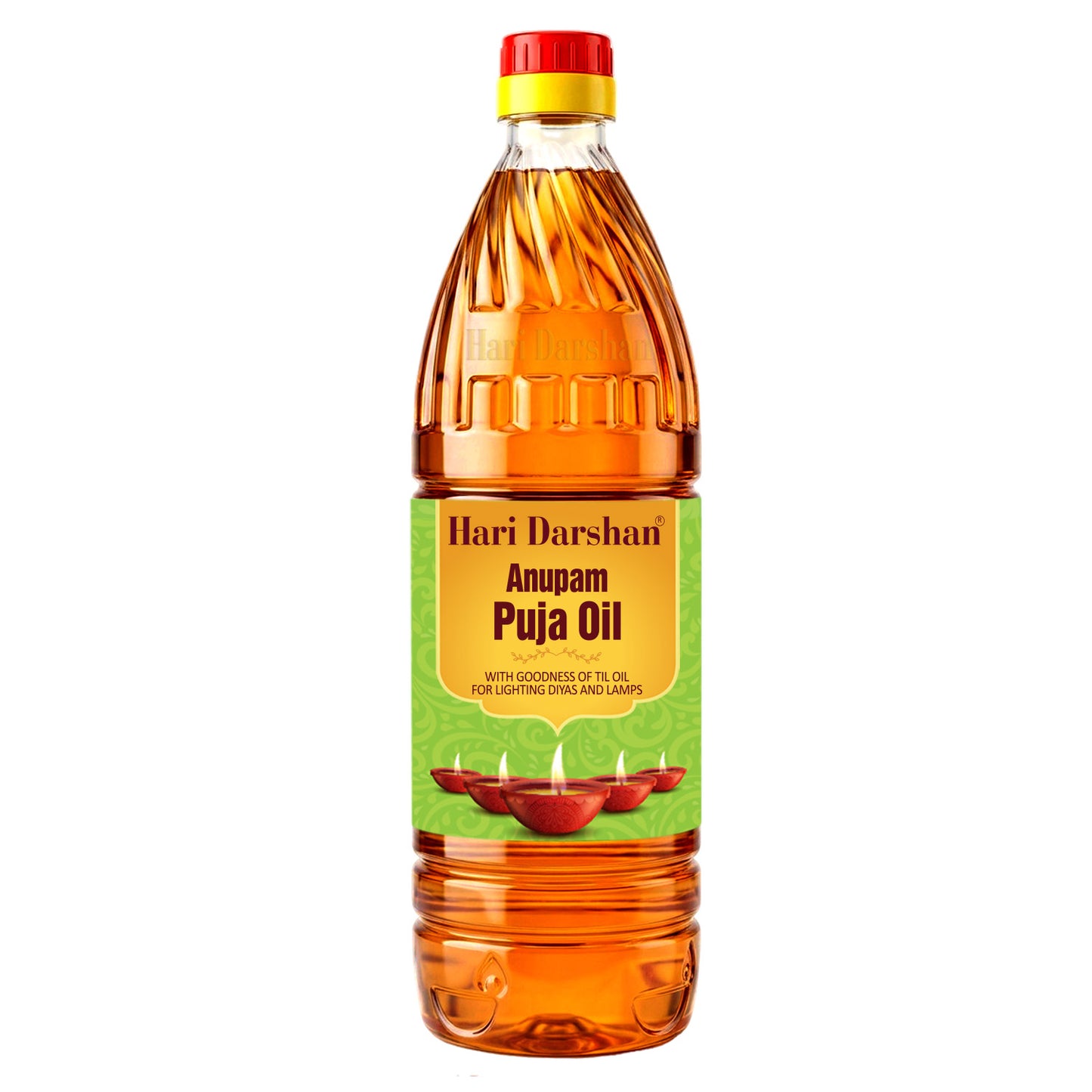 Anupam Puja Diya Oil - With the Goodness of Til Oil - Promotes Purity and Spirituality