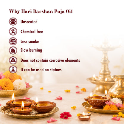 Anupam Puja Diya Oil - With the Goodness of Til Oil - Promotes Purity and Spirituality