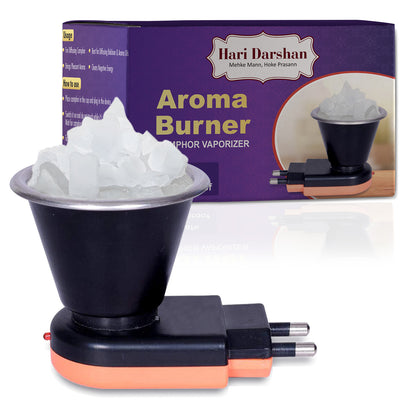 Aroma Burner - Camphor | Kapoor | Kapur Vaporizer for Pooja Room/Home Freshener