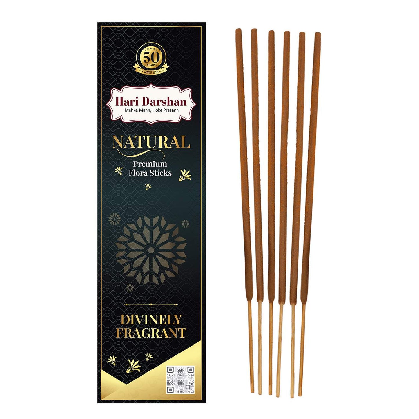 NATURAL - Premium Flora Sticks - Divinely Fragrant - 150g - Approx 45 Sticks