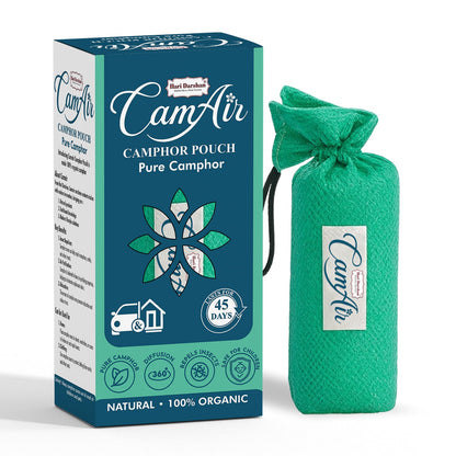 CamAir Camphor Pouch | 100% Pure, Organic Camphor
