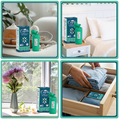 CamAir Camphor Pouch | 100% Pure, Organic Camphor