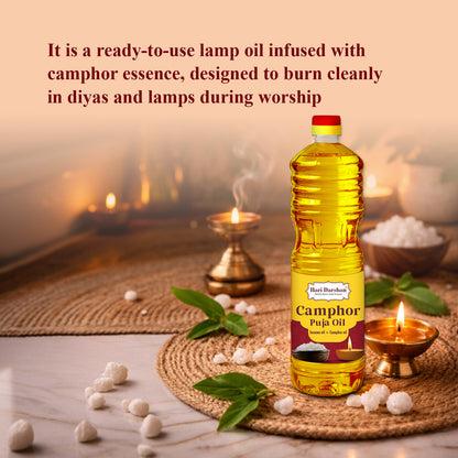 Camphor Puja Oil - 900ml