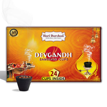 Devgandh Sambrani Cups – Pack of 24