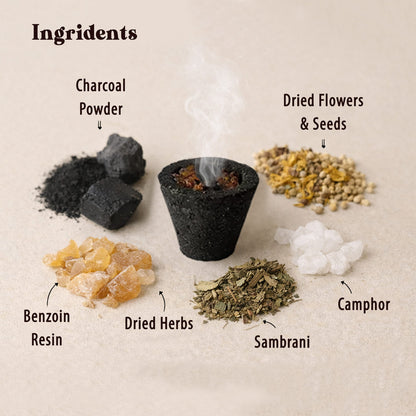 Devgandh Sambrani Cups – Pack of 24