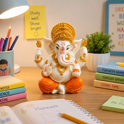 Ganesh Statue | Lord Ganesha Murti for Home, Mandir & Pooja