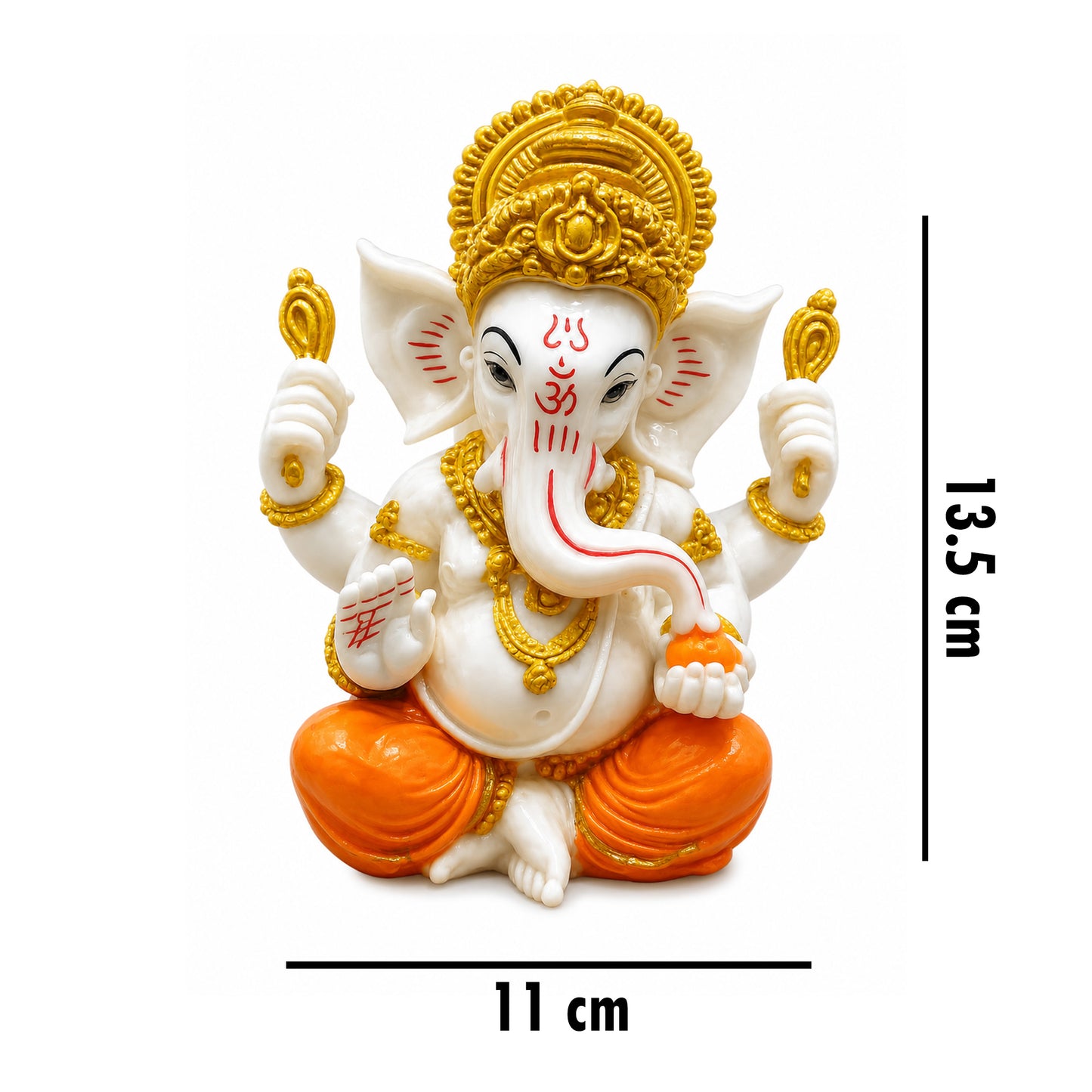 Ganesh Statue | Lord Ganesha Murti for Home, Mandir & Pooja