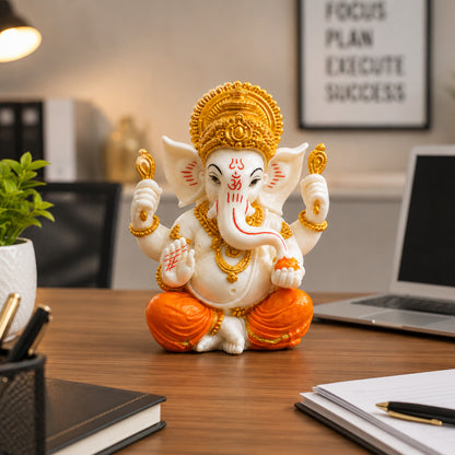 Ganesh Statue | Lord Ganesha Murti for Home, Mandir & Pooja