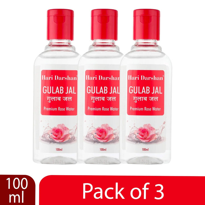 premium rose water 100ml pack of 3