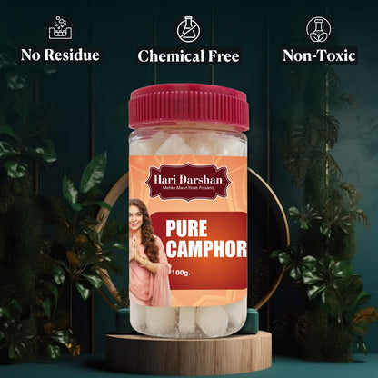 Pure Camphor (Kapoor) - Creates Divine Atmosphere at Home