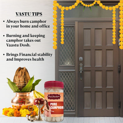 Pure Camphor (Kapoor) - Creates Divine Atmosphere at Home