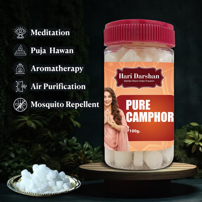 Pure Camphor (Kapoor) - Creates Divine Atmosphere at Home