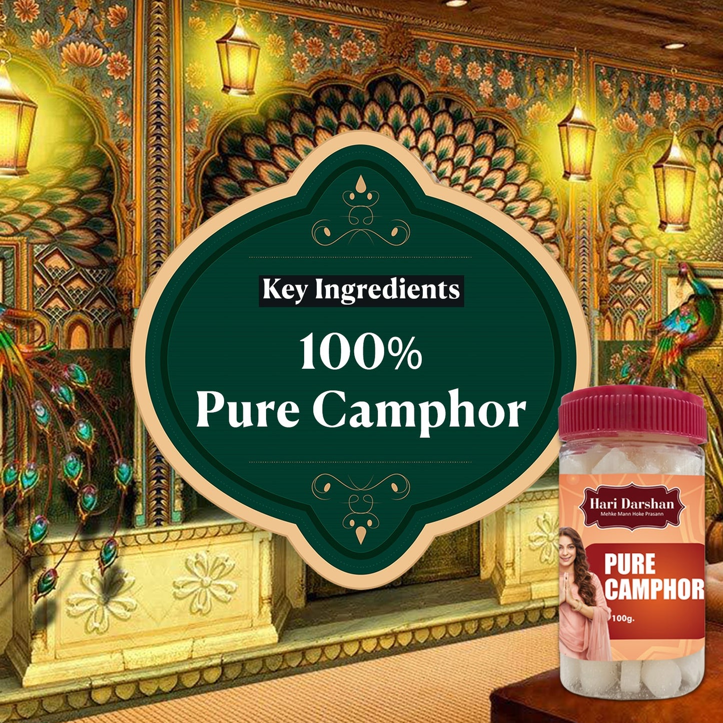 Pure Camphor (Kapoor) - Creates Divine Atmosphere at Home