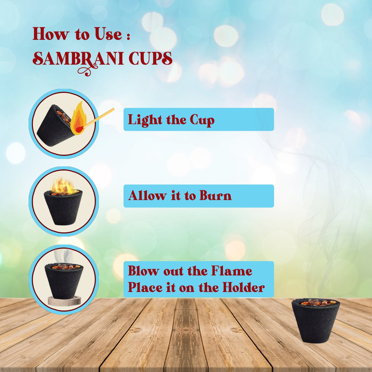 Combo of Hari Seva Aaradhana & Shree Ganesh Sambrani Havan Cup