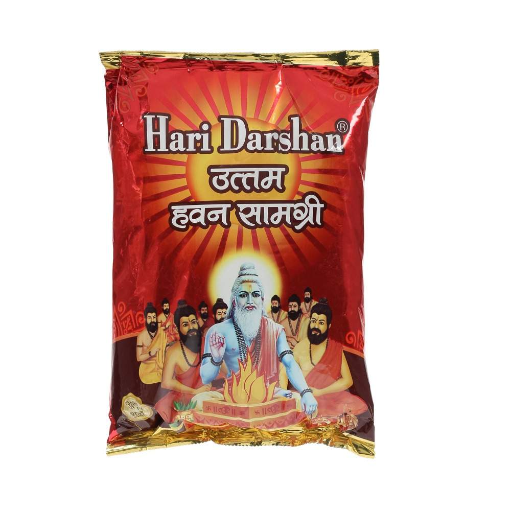 Uttam Hawan Samagri - Pack of 1 Kg - Used in Havan / Yagna for Purifying Atmosphere and Rituals