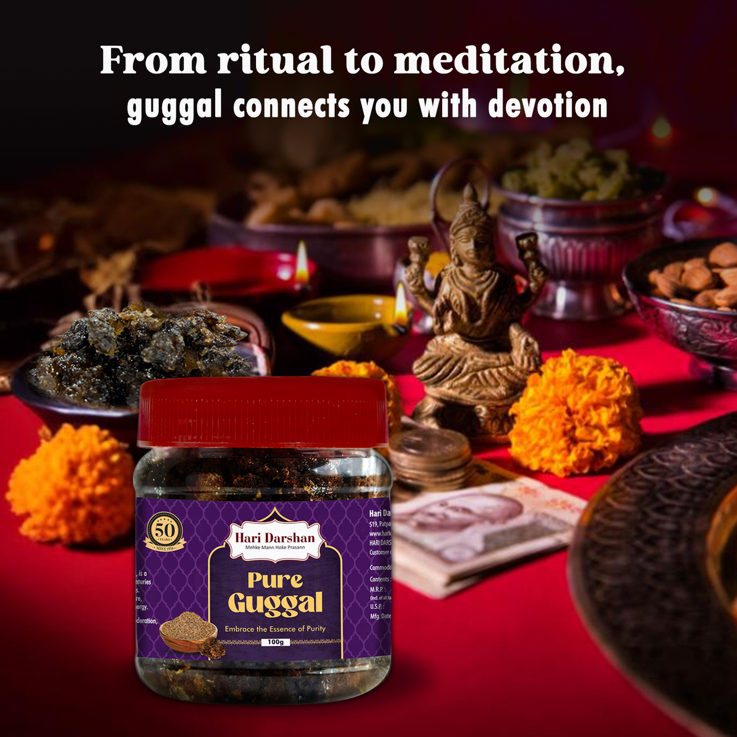 Hari Darshan Pure Guggal – 100g