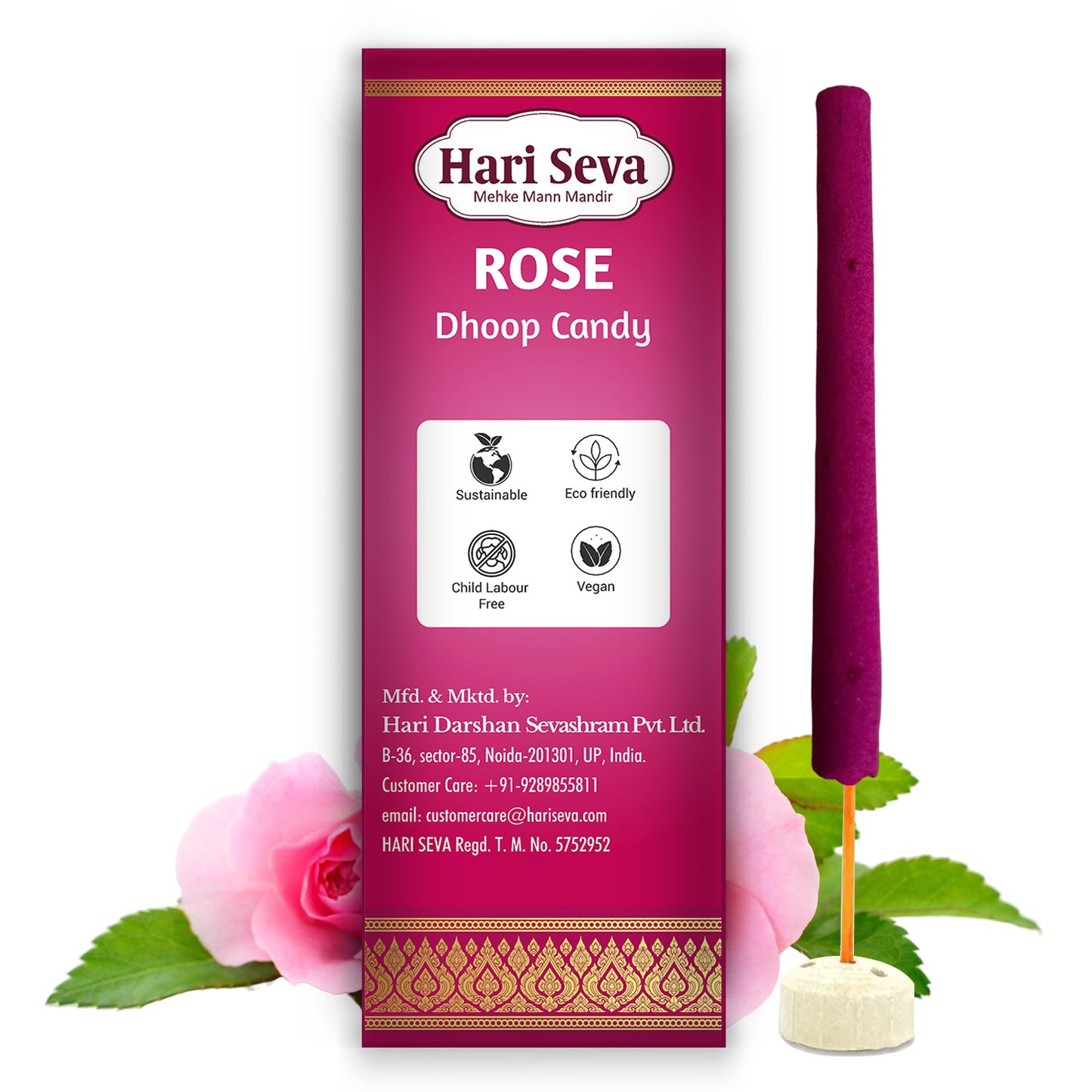 ROSE - Candy Dhoop & Agarbatti