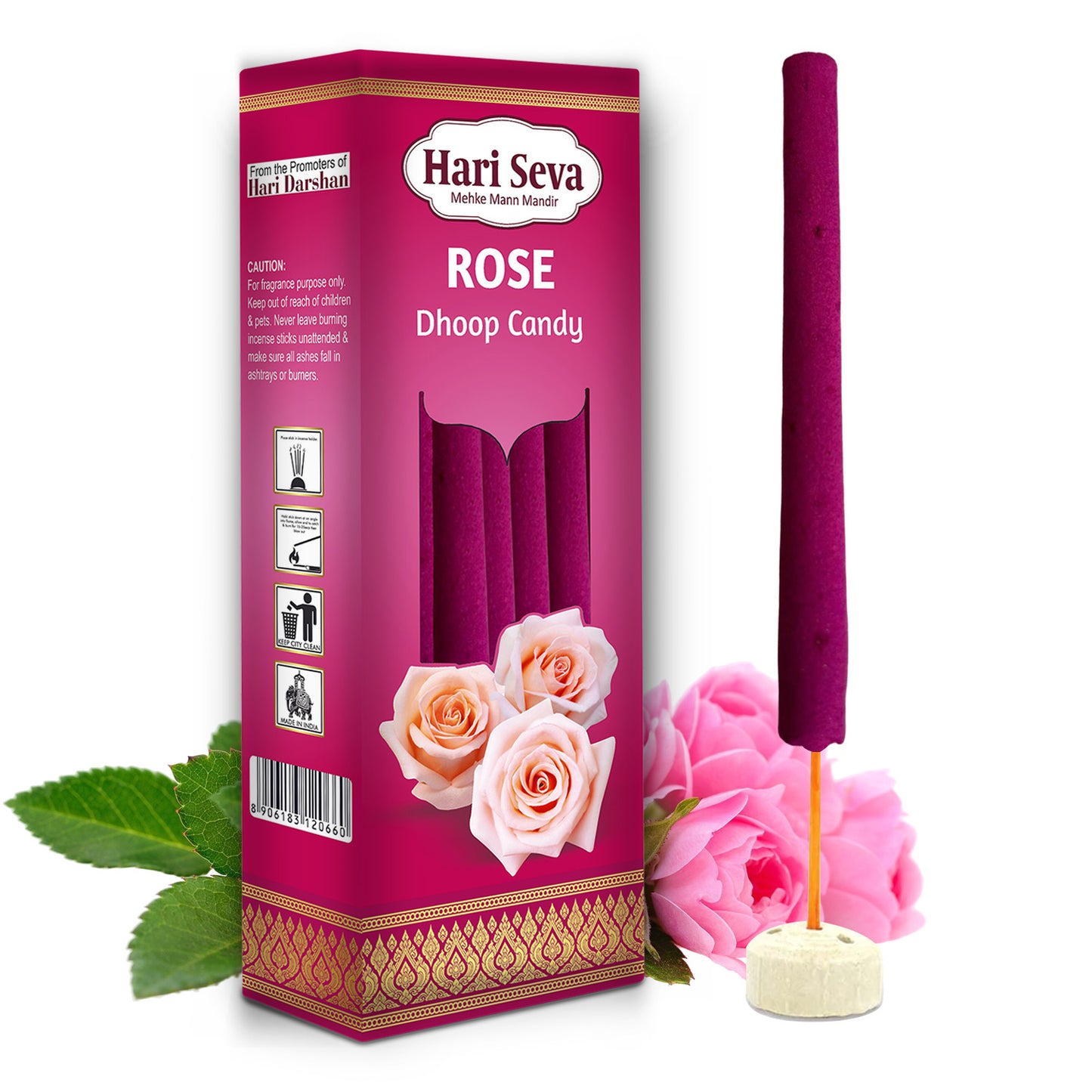 ROSE - Candy Dhoop & Agarbatti