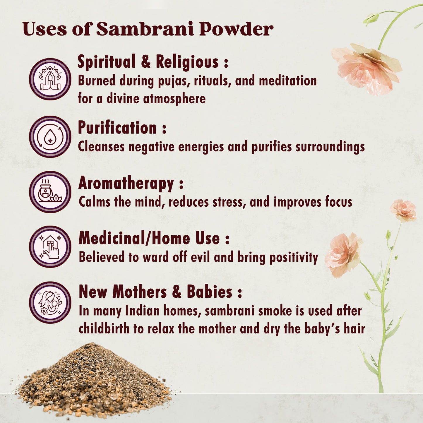 Sambrani Powder - 100g