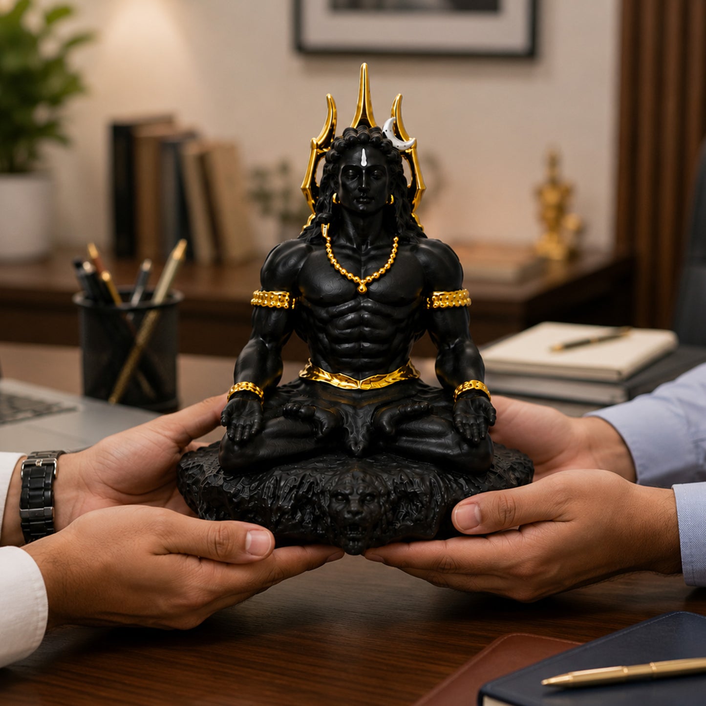 Shankar with Trishul Statue | Lord Shiva Murti for Home