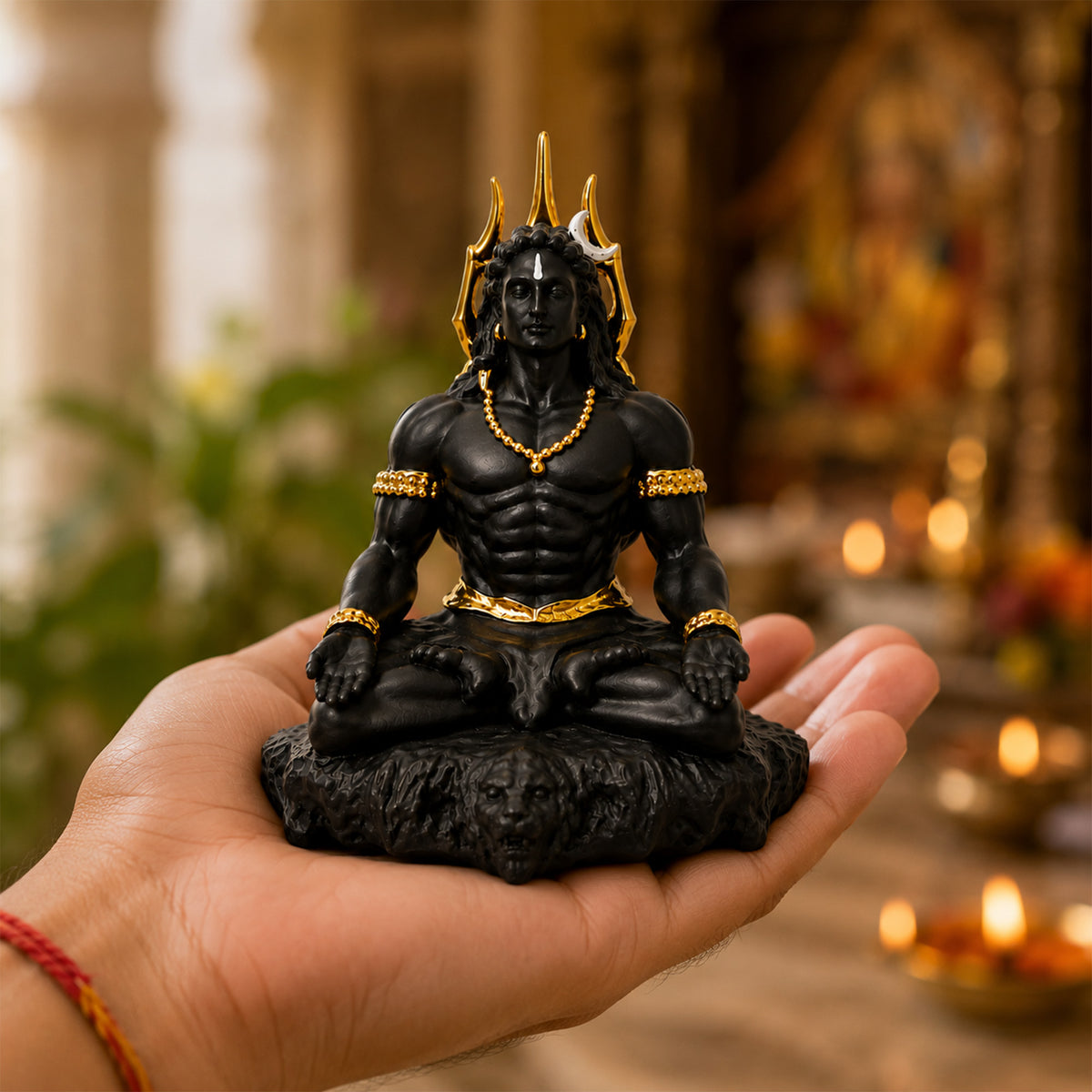 Shankar with Trishul Statue | Lord Shiva Murti for Home