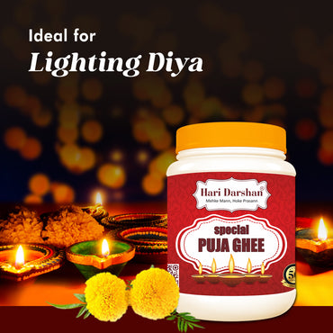 Special Puja Ghee for Diya or Lamp | Non-Edible - 500ml