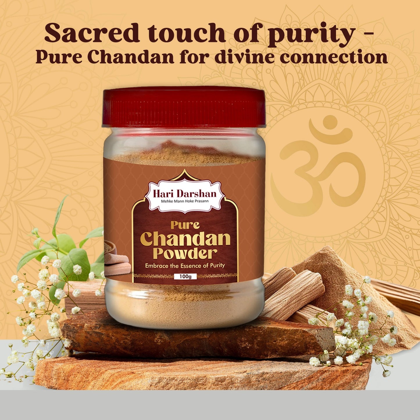 Pure Chandan Powder - 100g