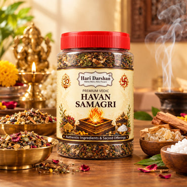 Premium Vedic Hawan Samagri - 400g Jar