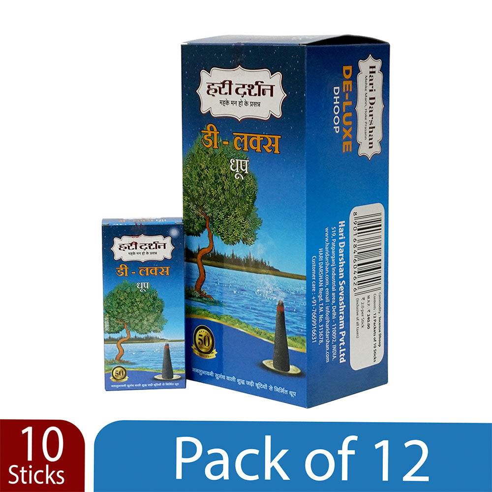 Balaji Pure Natural Long Champ Deluxe Dhoop Sticks 100g Wet Dhoop