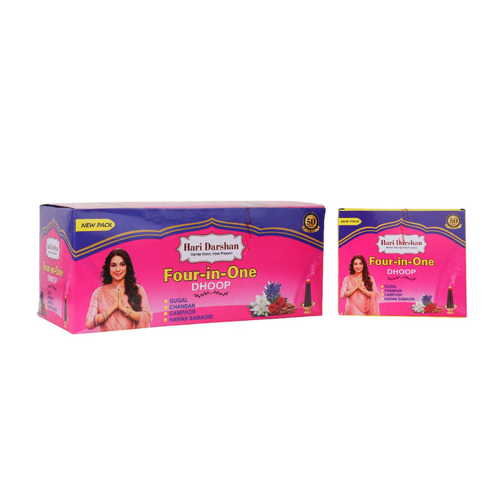 haridarshan 4 in 1 dhoop sticks full pack