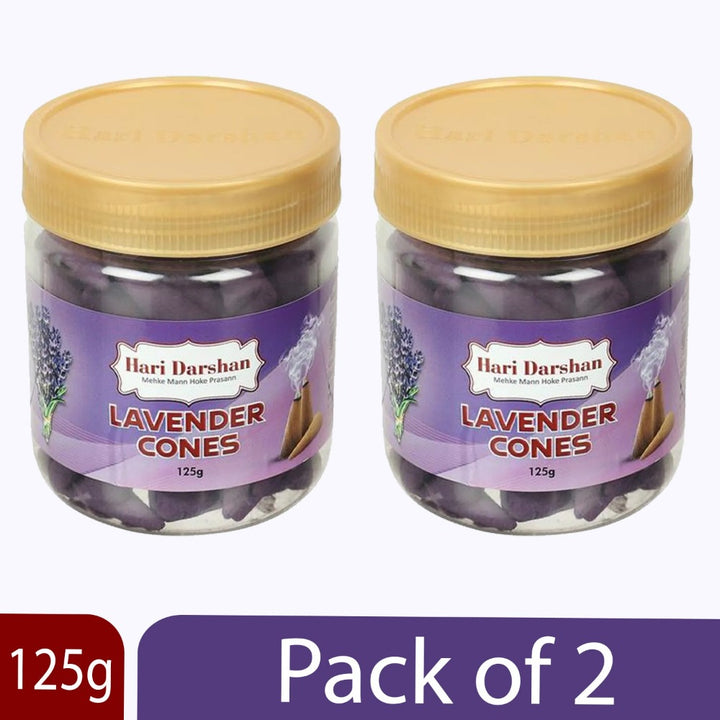 lavender dry dhoop cones pack of 2