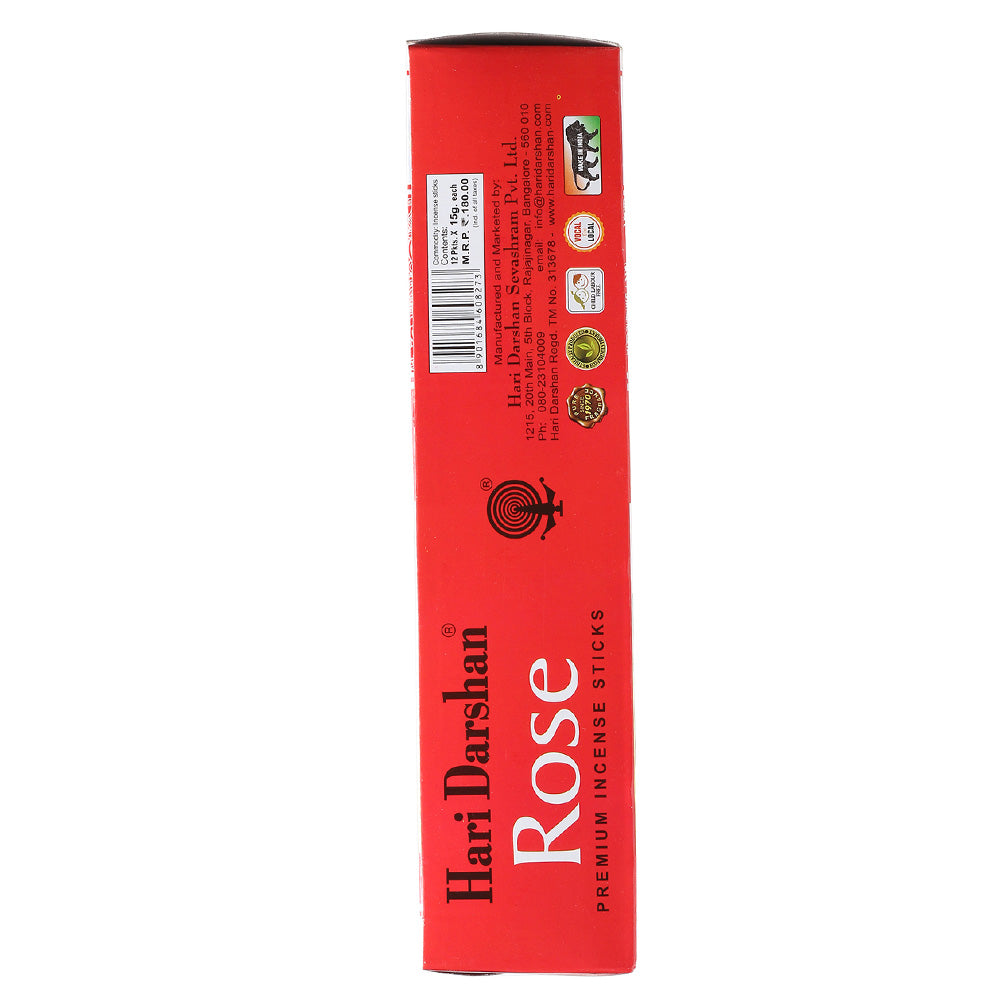 ROSE - 111 Gold Series - Premium Incense Sticks - 10 Sticks in Each Pack