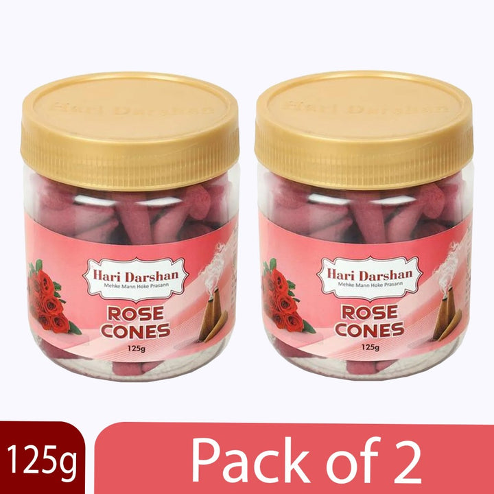 rose dry dhoop cones pack of 2