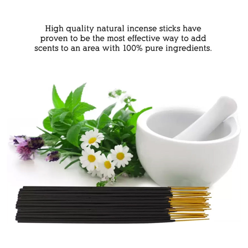 Premium Royal No. 9 Agarbatti, Cheerful & Floral Fragrance Incense sticks - 100 St in Each Pack