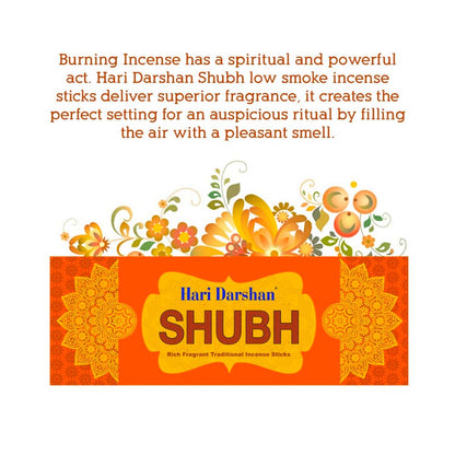 Combo of Premium Agarbatti - Nityam, Shubh, Sugandh, Sukh - 4 Types of Rich Fragrant Traditional Incense Sticks - 25g Each - Approx 20 Sticks in Each - Pack of 12 (3 Pack of Each Fragrance)